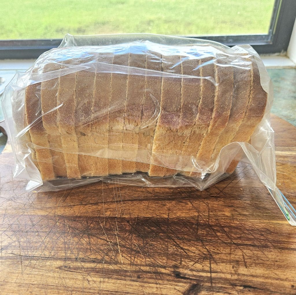 Sourdough Sandwich bread ready for the freezer.