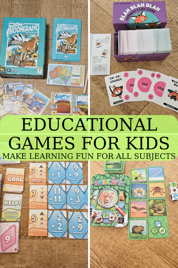 Make learning fun with educational learning games. For every subject there are lots of awesome games that can teach that topic.