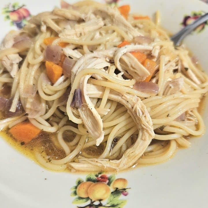 Homemade Chicken Noodle Soup