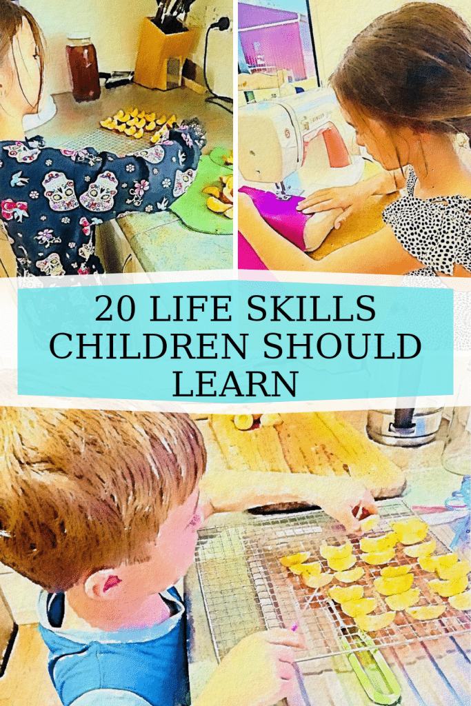 20 life skills children should learn that can help them for the rest of their lives. These skills can help for life's many challenges.