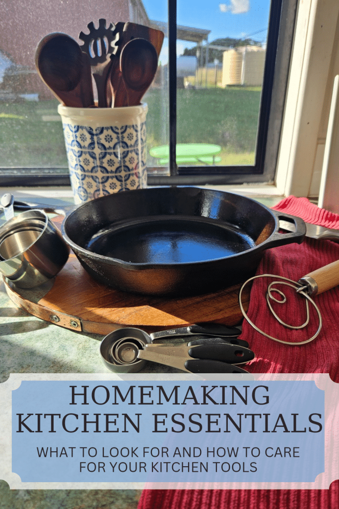 Kitchen essentials every homemaker should have. These kitchen items will make your life easier and are essentials for many cooking tasks.