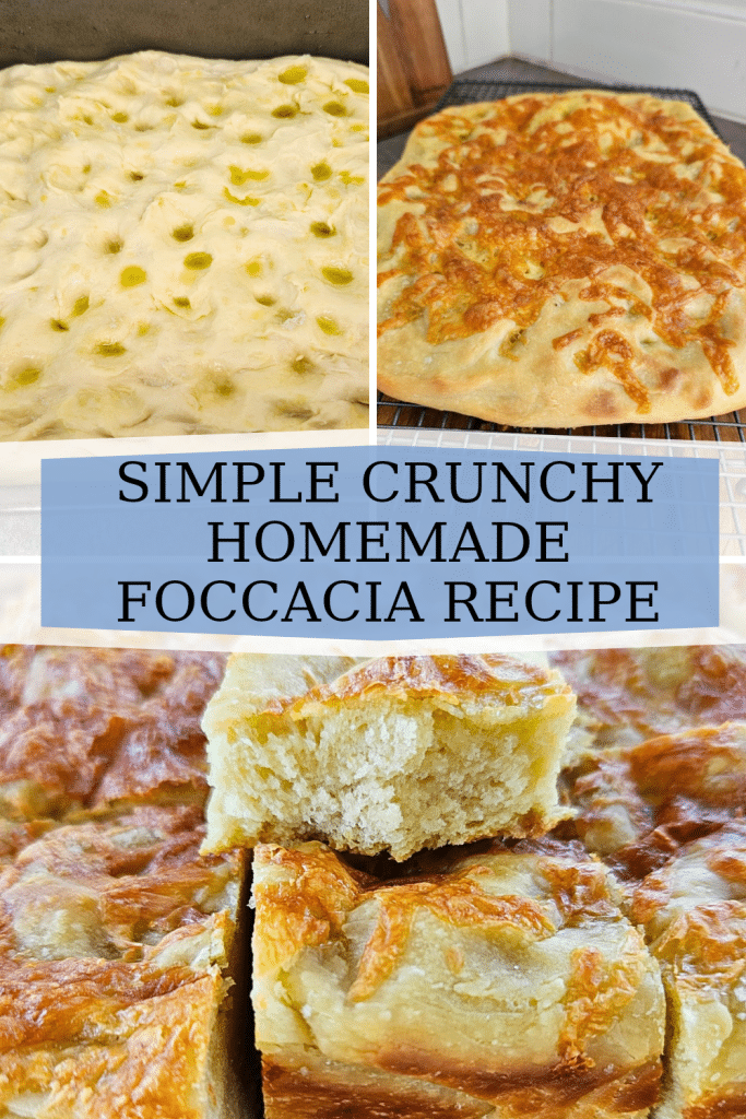 An easy sourdough discard focaccia recipe you are sure to love! Crunchy on the outside, light and fluffy on the inside. A perfect side dish or starter for any occasion!