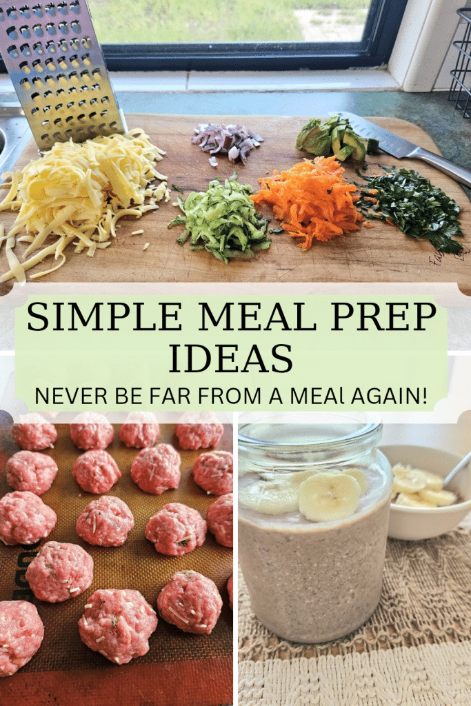 Easy meal prep ideas so you always have meals close at hand. Use these tips so you are never far from a healthy homemade meal. 