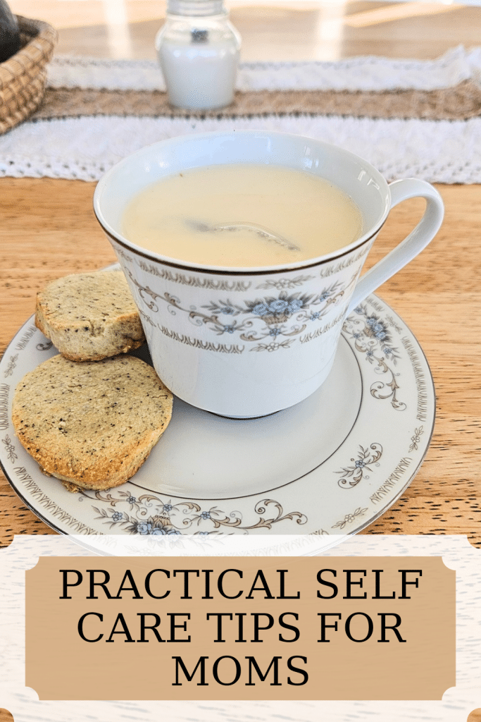 Here are practical tips and ideas for moms to improve self-care at home. No mom can give from an empty cup so let's fill yours.