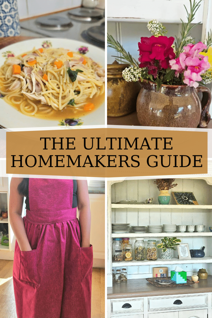 A homemaking guide filled with tips to get you started on your homemaking ventures. Everything you need to know to succeed as a homemaker.