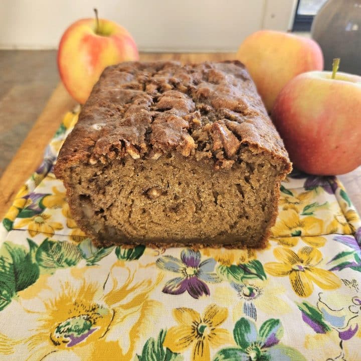 Sourdough Discard Apple Bread