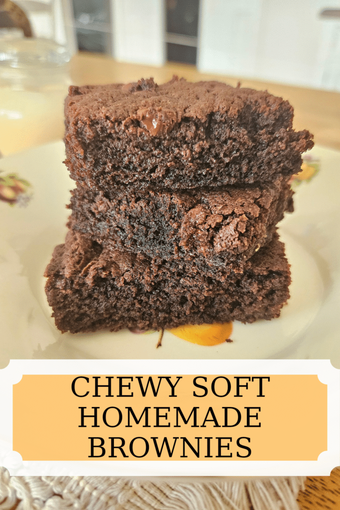 An easy homemade chocolate brownie recipe you are sure to love. Gooey, fudgy warm brownies that melt in your mouth!