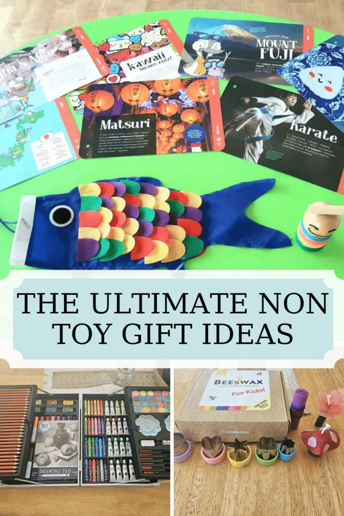 The ultimate non-toy gift guide for kids. You will love all the ideas here for thoughtful and meaningful gifts for kids of all ages.