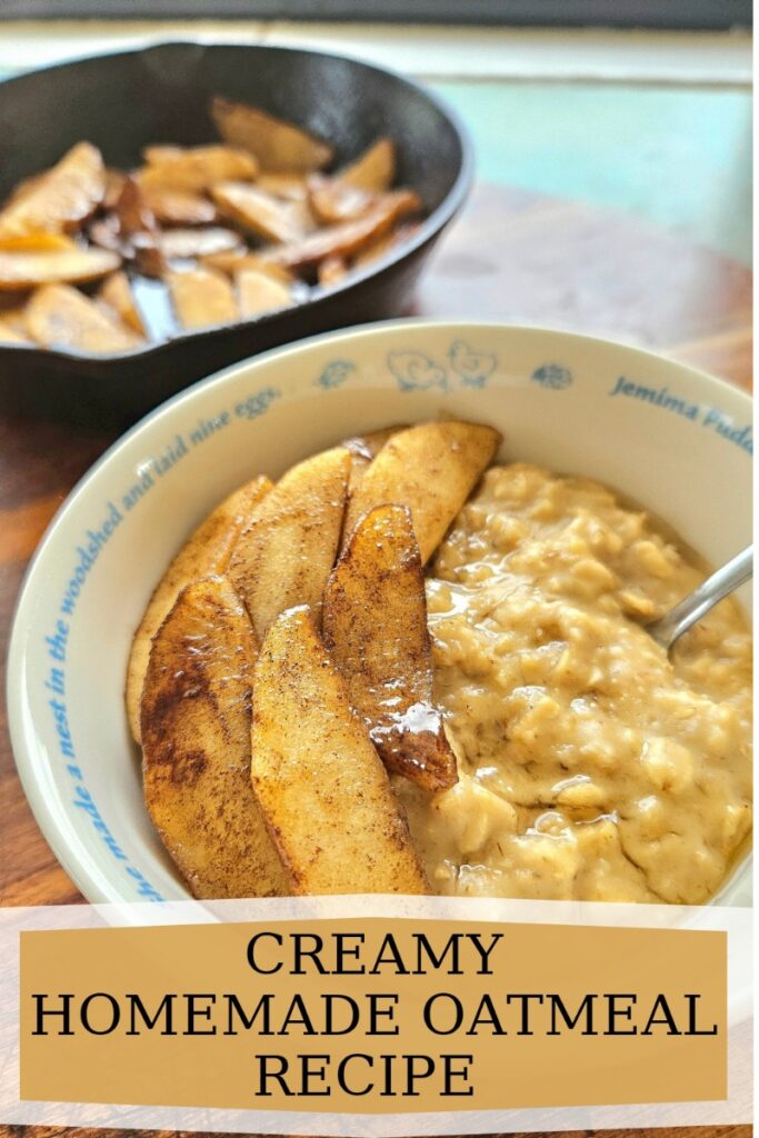 If you want the best easy, healthy and creamy oatmeal recipe look no further. You will love this creamy naturally sweetened breakfast recipe.