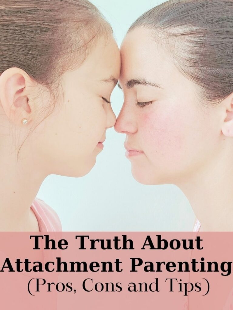 Attachment parenting style is a way of bonding and meeting your children's needs. There are several pros and cons to attachment parenting.