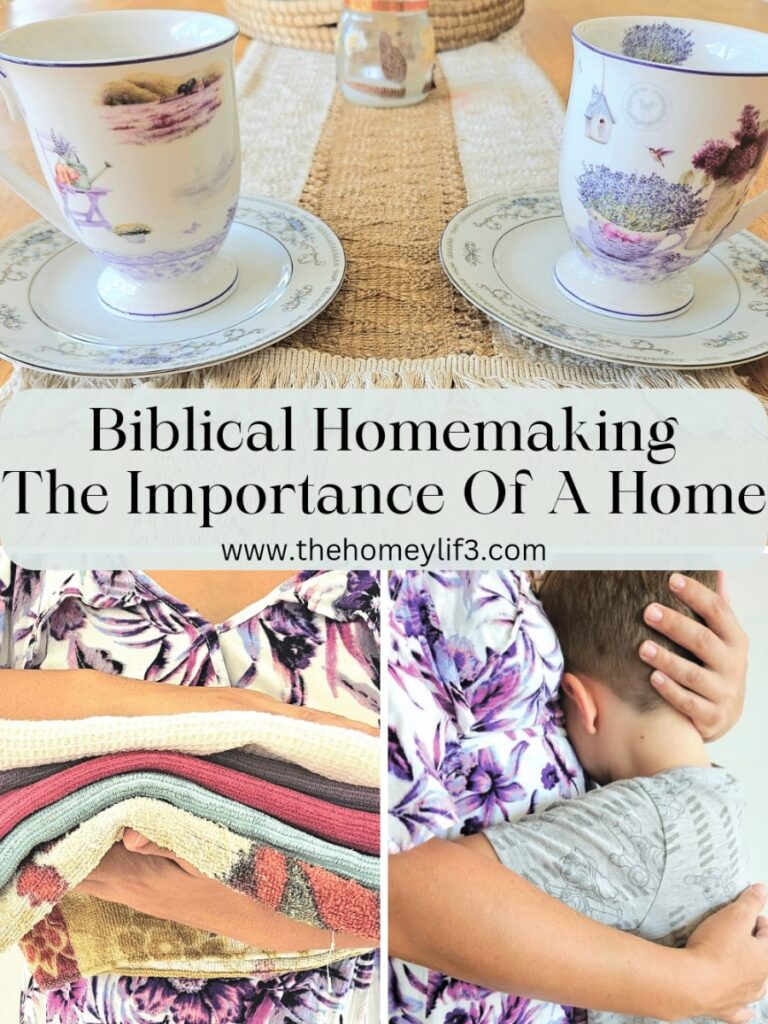 A biblical home is a place to nurture, rest and find peace. Your home is a place that can reflects Gods love to all who live in it and enter.