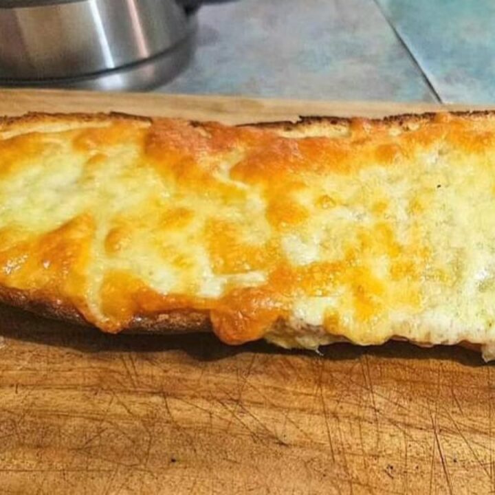 Homemade sourdough Garlic Bread