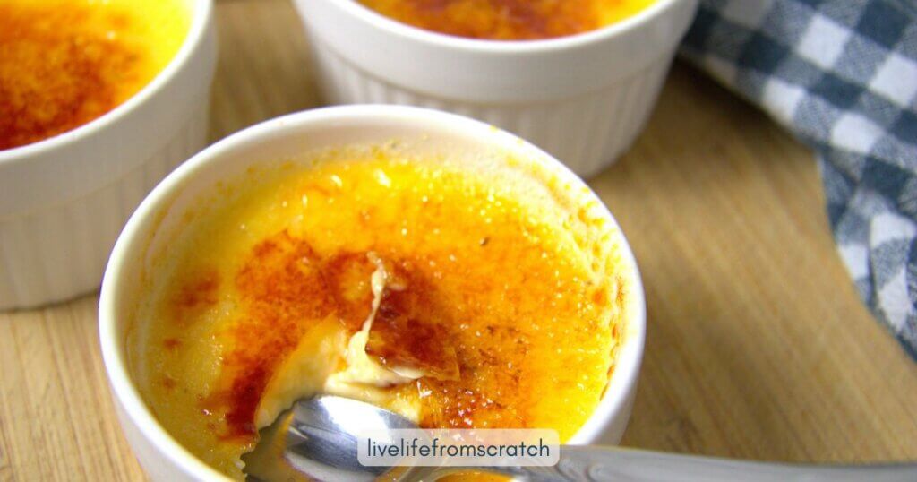 Delicious and easy creme Brulee recipe