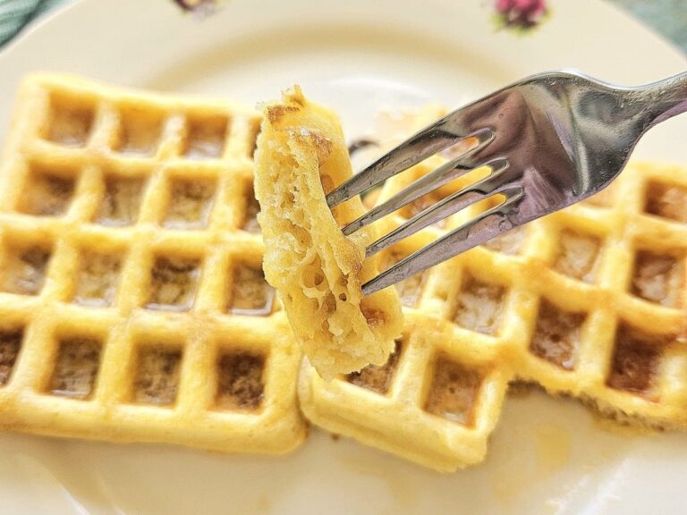 Easy Homemade Sourdough Discard Waffles