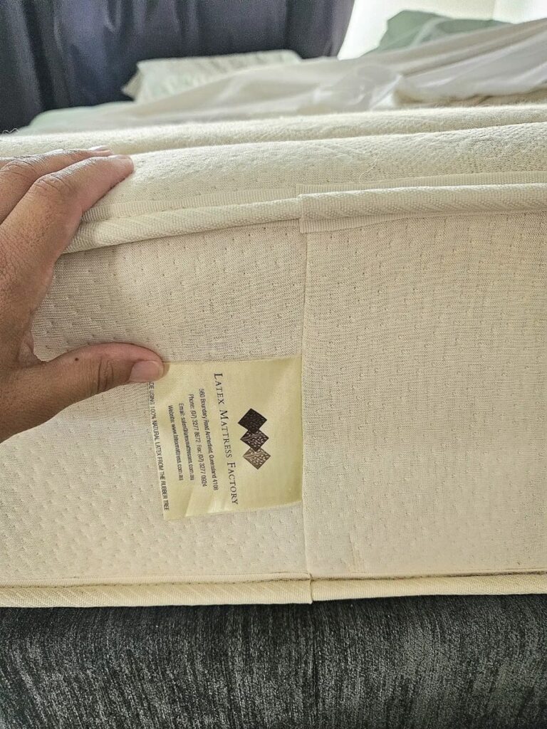 Latex mattress natural mattress.