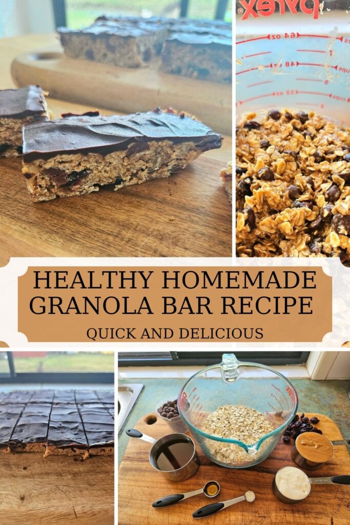 Want to learn how to make your own healthy homemade granola bar! You will love how simple and delicious it is to make this convenient snack!