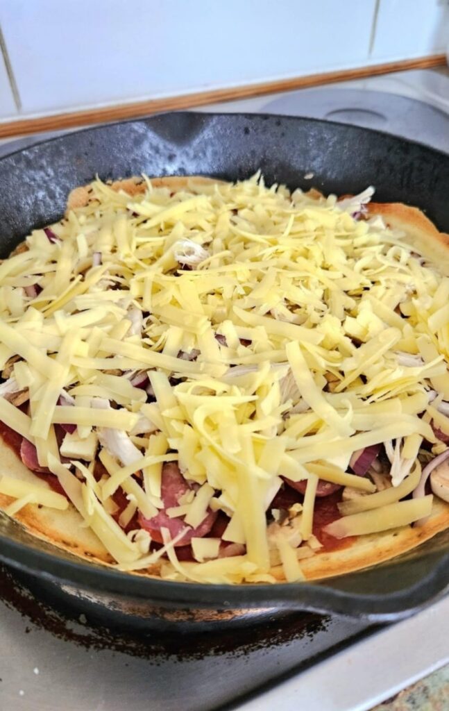 Pre baked pizza