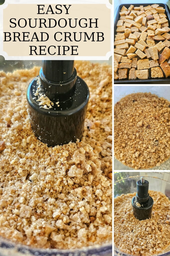 Make your own healthy delicious sourdough breadcrumbs at home with minimal ingredients. A super simple recipe with amazing results.